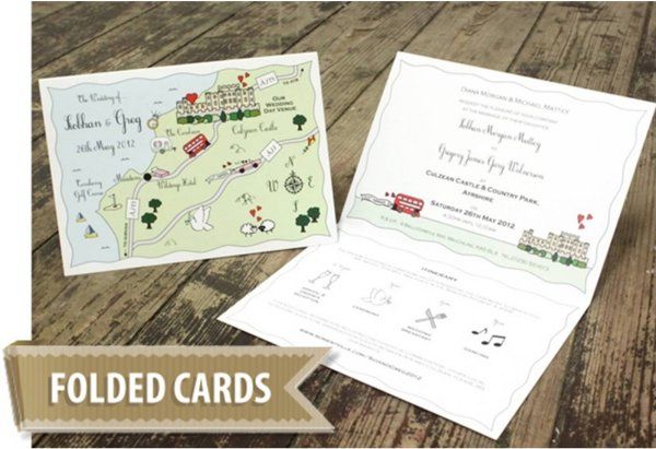 Cute Maps - Folded Cards from £200